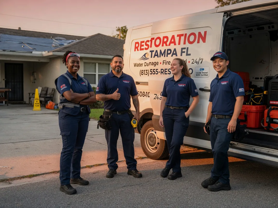Water Damage Restoration company in Wooster, AR